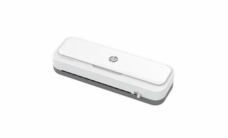 HP Laminator ONELAM 400 A3, na zimno/gorąco, zintegrowany trymer, zaokrąglacz rogów, prędkość 40cm/min + 15 folii: 3xA4, 4xA5, 4xA6, 4xB-CARD, biały
