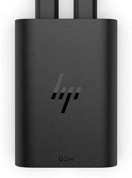 HP USB-C 65W GaN Laptop Charger EMEA-INTL English Loc-Euro plug