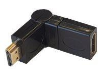 ART KABADA HDMI/HDMI AL-OEM-55 ART ADAPTER HDMI żeński/ HDMI męski rotating 180st oem