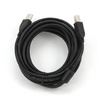 Kabel USB 2.0 typu AB AM-BM 4,5m FERRYT czarny