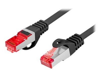 Patchcord Lanberg S/FTP kat.6 0,25m LSZH CU fluke passed czarny