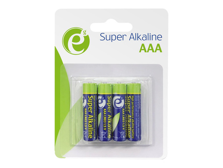 GEMBIRD EG-BA-AAA4-01 Energenie Bateria alkaliczna LR03 AAA, 4 sztuki, blister