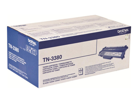 BROTHER TN3380 Toner Brother TN3380 black 8000str HL5440D / 5450DN / 5470DW / 6180DW