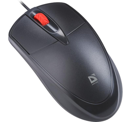 Mysz przewodowa silent click ICON MB-057 1000 DPI Czarna