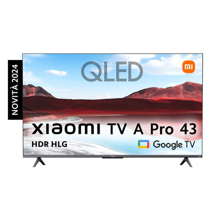 Telewizor Xiaomi ELA5483EU A Pro 2025 QLED 43'' 4K Ultra HD Google TV Dolby Audio DVB-T2 S