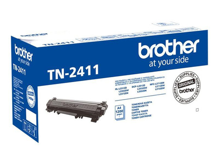 BROTHER TN2411 Toner Brother TN2411 black 1200 str DCP-L2512D / DCP-L2532DW / MFC-L2752DW