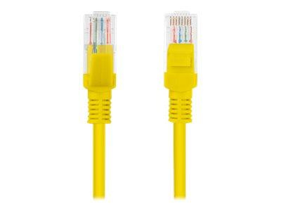 LANBERG PCU6-10CC-0050-Y Lanberg Patchcord RJ45 kat. 6 UTP 0.5m żółty