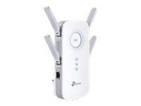 TP-LINK RE550 Dual Band AC1900 WiFi Range Extender Gigabit Wall-plugged 3x Ext. Antennas 1× Gigabit RJ45
