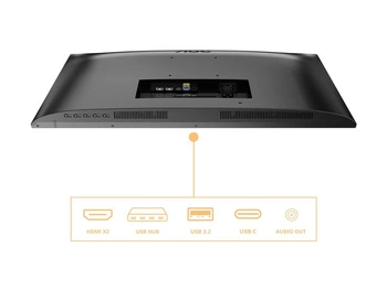 AOC U27B3CF 27inch 3840x2160 2xHDMI USB Black