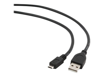 GEMBIRD CCP-MUSB2-AMBM-1M Gembird kabel micro USB 2.0 AM-MBM5P 1m ładowanie transmisja czarny