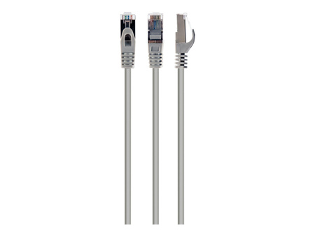 GEMBIRD PP6A-LSZHCU-50M Patch cord kat.6A 50m SFTP LSZH szary