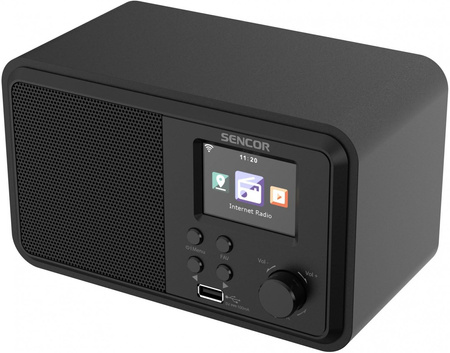 Radio Internetowe Moc 4W, WiFi,FM,DAB+,USB,Wys LCD