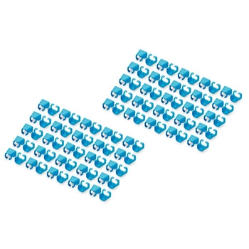 Klips na wtyk RJ45 DIGITUS niebieski, opakowanie 100 szt.