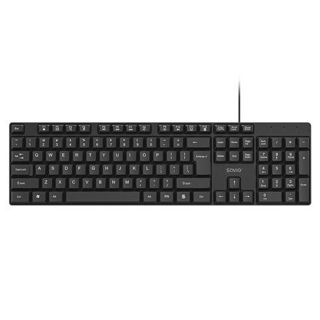 SAVIO KLAWIATURA PRZEWODOWA KB-01