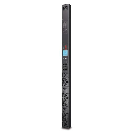 AP8858 Rack PDU 2G, Metered, ZeroU, 20A/208V, 16A/230V, (18) C13 & (2) C19 