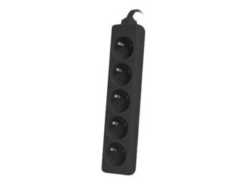 LANBERG power strip 1m 5 sockets for UPS system