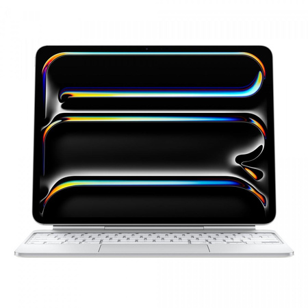 Klawiatura Magic Keyboard do iPada Pro 13 cali (M4) - angielski (USA) - biała
