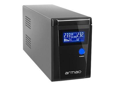 ARMAC O/650E/PSW Armac UPS OFFICE Pure Sine Wave 650VA LCD 2x FR 230V, metalowa obudowa