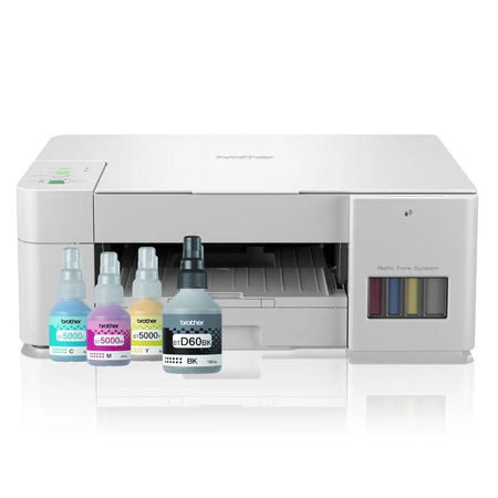 DCPT426WYJ1  User-friendly refillable Ink Tank System / Printer 16/9ipm  / Up to 7500 pages of ink in the box / 64MB / LED control panel 