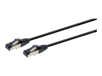 GEMBIRD PP8-LSZHCU-BK-0.25M Patchcord kat.8 SFTP LSZH 0.25m czarny