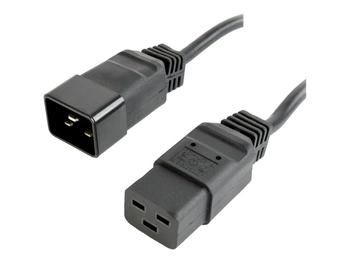 GEMBIRD PC-189-C19 Gembird kabel serwerowy zasilający przedłużający C19 - C20, 1.5m