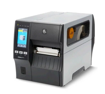 TT Printer ZT411; 4", 300 dpi, Euro and UK cord, Serial, USB, 10/100 Ethernet, Bluetooth 4.1/MFi, USB Host, Peel w/ Liner Take-Up, EZPL
