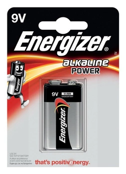 Bateria Alkaline Power 9V-9B-6lR61