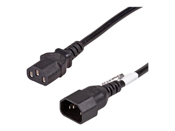 AKYGA Kabel zasilający AK-PC-07A przedłużacz IEC C13 / C14 250V/50Hz 3.0m
