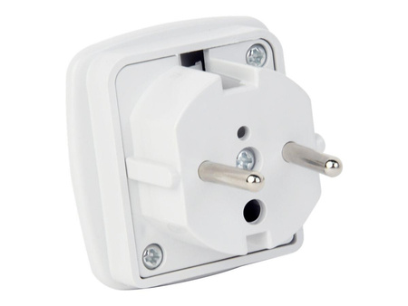 GEMBIRD A-AC-UKEU-001 Gembird adapter zasilania ANG/PL (wtyk PL/gniazdo ANG)