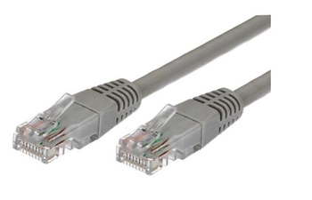 Kabel Patchcord miedziany kat.6 RJ45 UTP 2m. czarny - paczka 10 sztuk