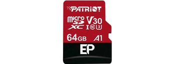 Karta Patriot Memory EP Pro PEF64GEP31MCX (64GB; Class 10, Class U3)