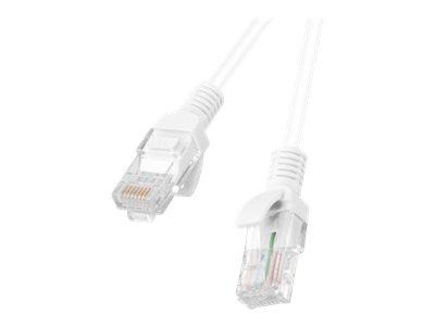 LANBERG patchcord cat.6 1m white