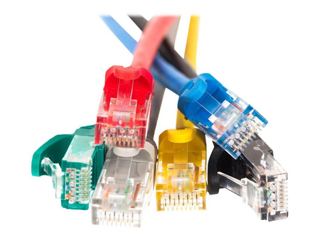 NETRACK BZPAT1P5UB Netrack patchcord RJ45, osłonka zalewana, kat. 5e UTP, 1.5m niebieski