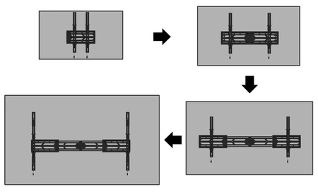Neomounts Select Screen Wall Mount (tilt, VESA 800X600-1500X900)