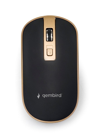 GEMBIRD MUSW-4B-06-BG Mysz optyczna kolor czarny Nano odbiornik