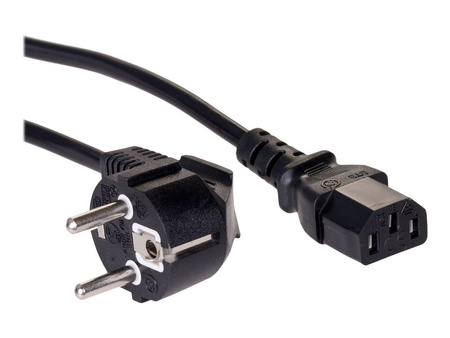 AKYGA Kabel zasilający AK-PC-06C CU CEE 7/7 / IEC C13 3 m
