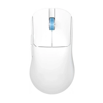 Mysz bezprzewodowa Defender FAME GM-516 optyczna 10000dpi 2.4 GHz + Bluetooth biała AKUMULATOR 5 przycisków Gaming