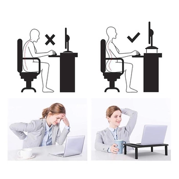 MACLEAN PODSTAWKA POD MONITOR, LAPTOP, DRUKARKĘ, 13-32" MC-946