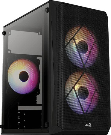 Obudowa CS-107 Czarna ARGB USB 3.0 Mini Tower 