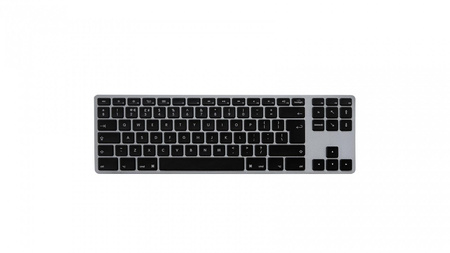 Klawiatura aluminiowa Mac Tenkeyless RGB szara