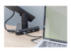 DIGITUS Monitor Gas Spring Mount with USB-C Dock 5 Port 30inch 9kg max black