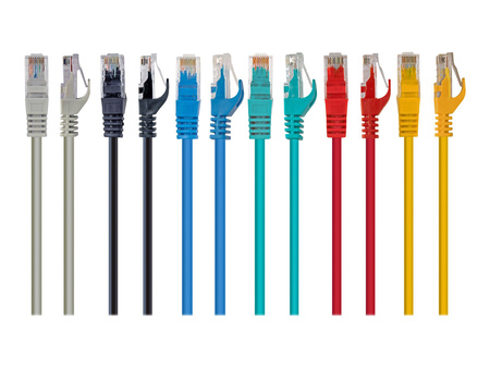 GEMBIRD patchcord kat 6 zalewane końcówki 30m szary