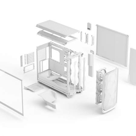 Obudowa Meshify3XL Ambience ProRGB WhiteTG Clear Tint