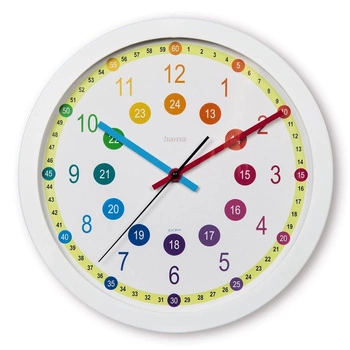 Zegar ścienny Easy learning sal 30cm
