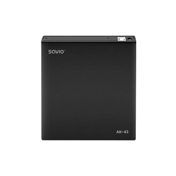 Nagrywarka DVD-RW/CD-RW SAVIO AK-43 Czarna Slim zewn. USB