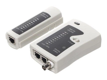 Tester kabli RJ11/RJ12/RJ45 BNC/UTP/FTP/STP Netrack