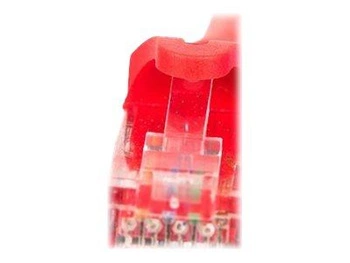 NETRACK BZPAT36R Netrack patchcord RJ45, osłonka zalewana, kat. 6 UTP, 3m czerwony