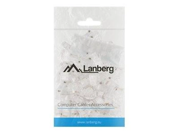 LANBERG PLU-6000 Lanberg wtyk sieciowy RJ45 (8P8C) KAT.6 UTP (100 SZT) DO LINKI I DO DRUTU