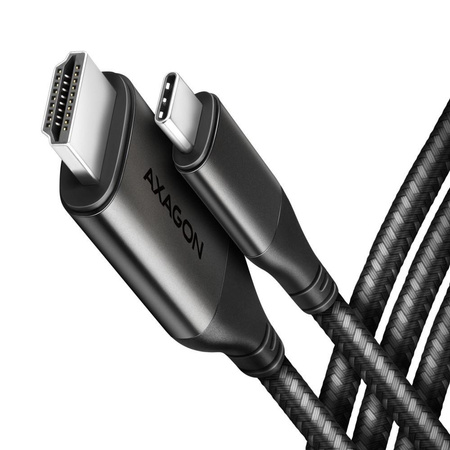 RVC-HI2MC Adapter aktywny USB-C -> HDMI 2.0 4K/60Hz Aluminum, 1.8m kabel