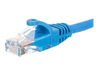 NETRACK BZPAT1P5UB Netrack patchcord RJ45, osłonka zalewana, kat. 5e UTP, 1.5m niebieski